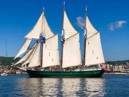 Sail boat on Lake Superior