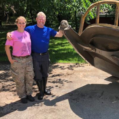 Eric Jones and his wife, Sandra, own a 160-acre forest and partnered with the Natural Resources Conservation Service to combat invasive species on their property.