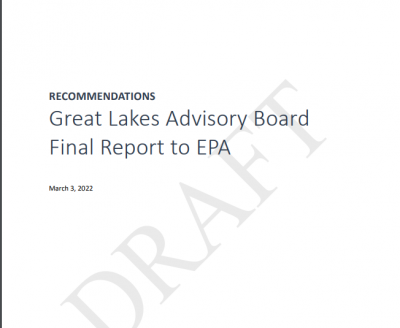 Image of the cover of the GLAB final report. GLAB plan
