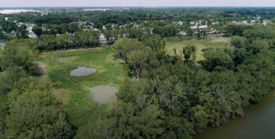 The Penn 7 restoration site in the Maumee River Area of Concern. 