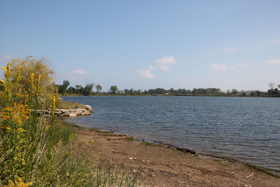 Powderhorn Lake shoreline. (Credit: Audubon Great Lakes)