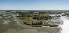 Aerial shot of Toussaint State Wildlife Area (Toledo Aerial Media; Sept. 2021).