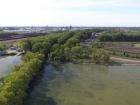 Sediment cleanup in Otter Creek and Confluence in Oregon, Ohio. Sediments in the lower 1.7 miles of Otter Creek and its confluence within Maumee Bay were contaminated with elevated levels of polycyclic aromatic hydrocarbons and diesel range organics. Otter Creek is located within the Maumee Area of Concern.